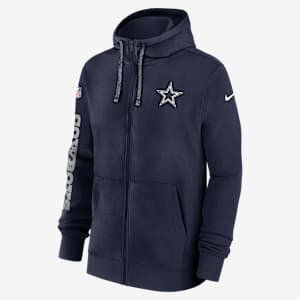 Dallas Cowboys Sideline Team Issue Club Men's Nike NFL Full-Zip
